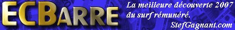 Affichez une barre et gagnez de l'argent.