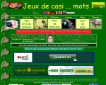 Jeux d'argent et jeux gratuits, de hasard, de r&eacute;flexion